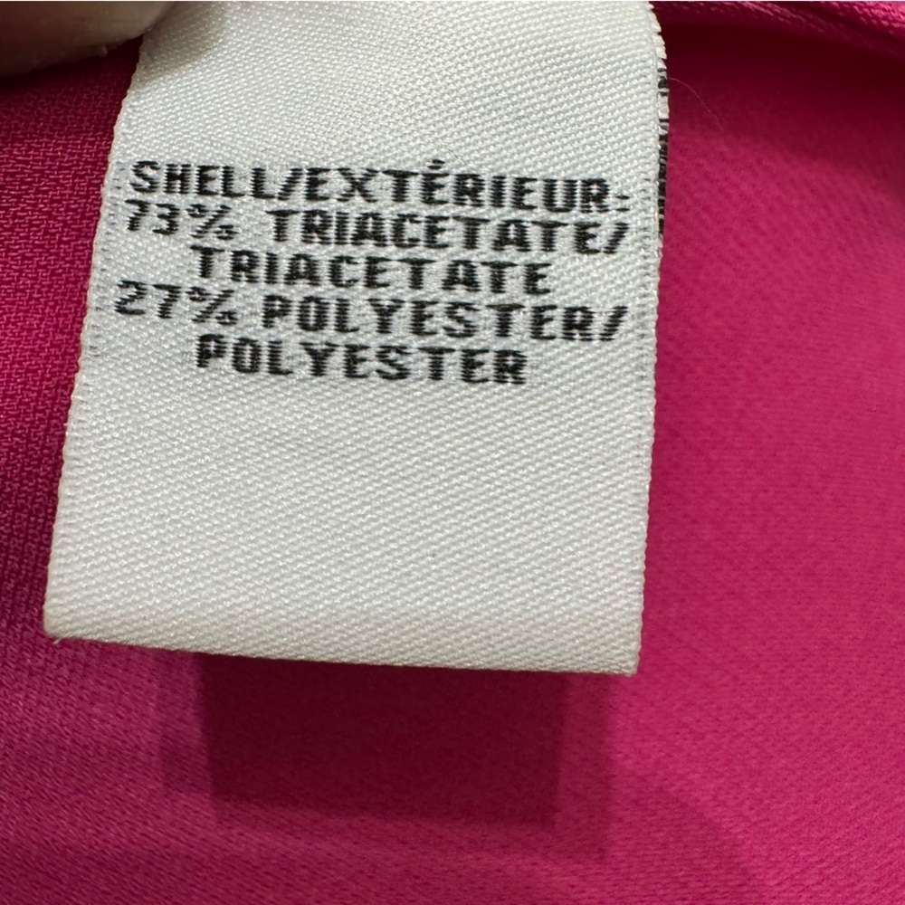 NEW $368 DIANE VON FURSTENBERG KERA COMBO VIVID PINK ORANGE DRESS 6 - Picture 11 of 12